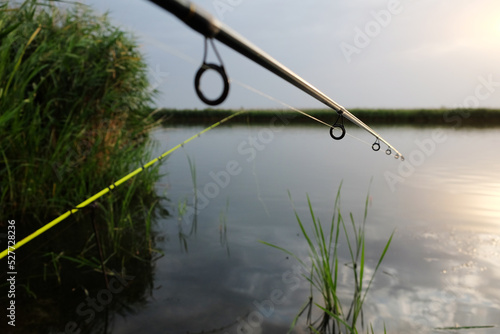 fishing rod spinning outdoor fishing