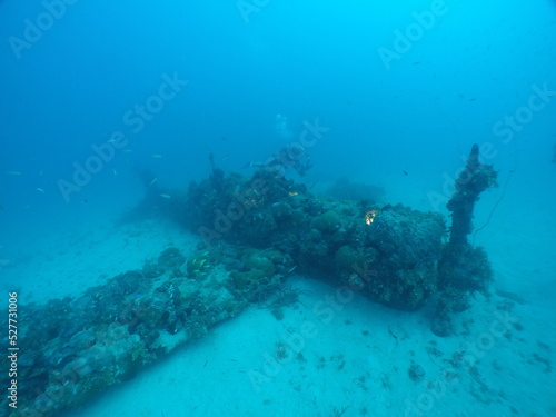 Chuuk (Truk lagoon), Federated States of Micronesia (FSM). Here is the world's greatest wreck diving destination.