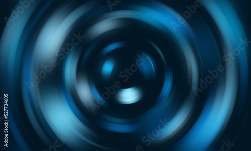 Abstract futuristic spin circle radial circular motion blur vector background