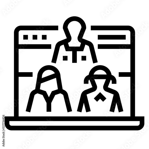 website visitors icon