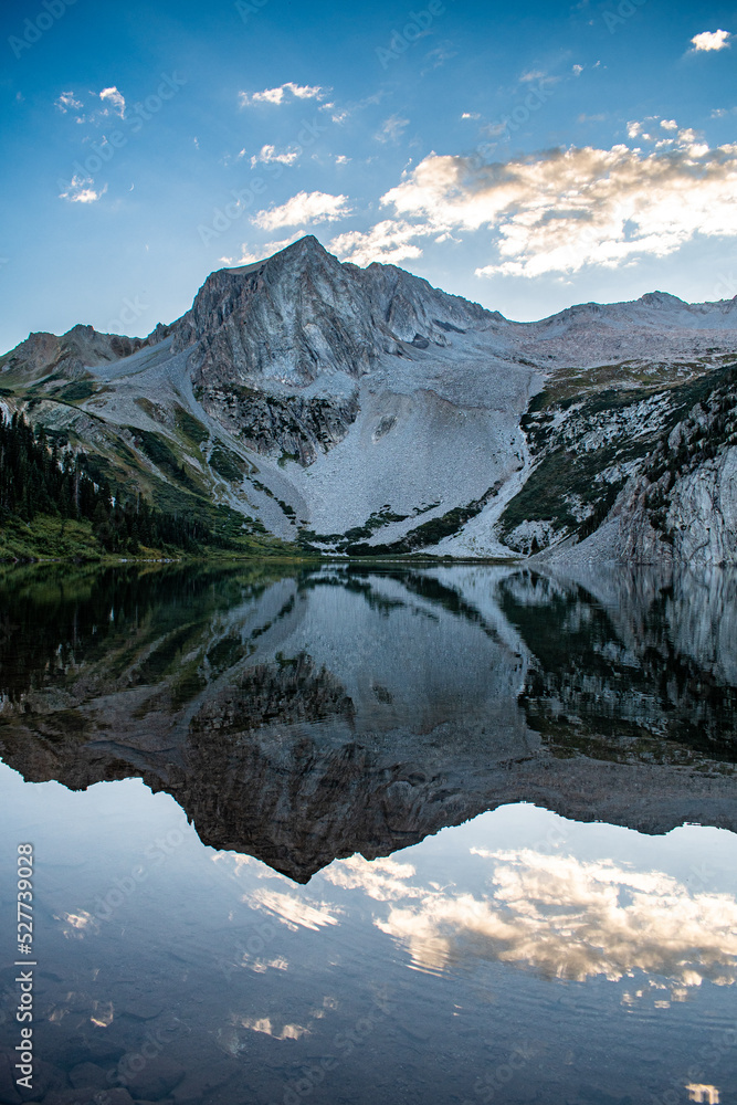 Snowmass Mountain and lake