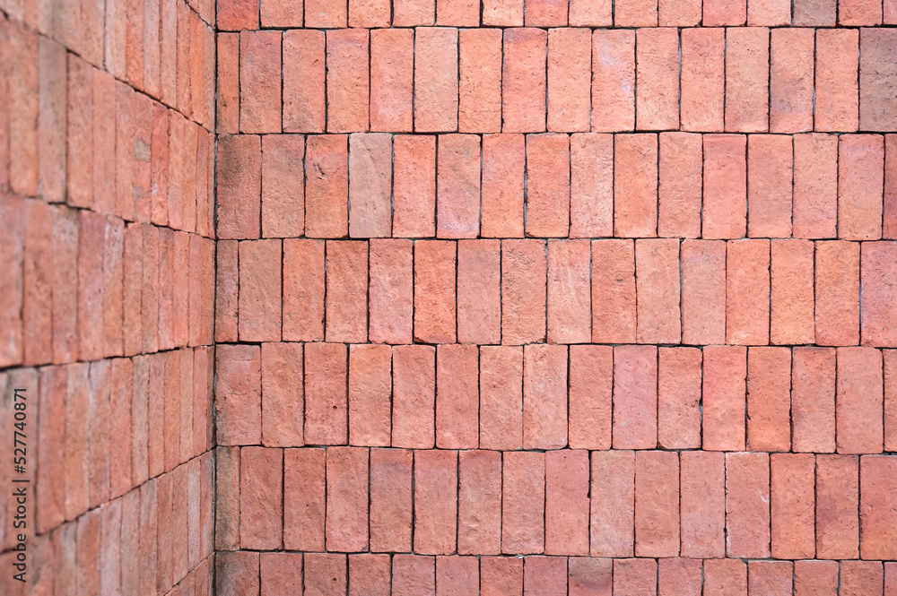brown brick wall textured, construction industry brown brick wall textured, construction industry