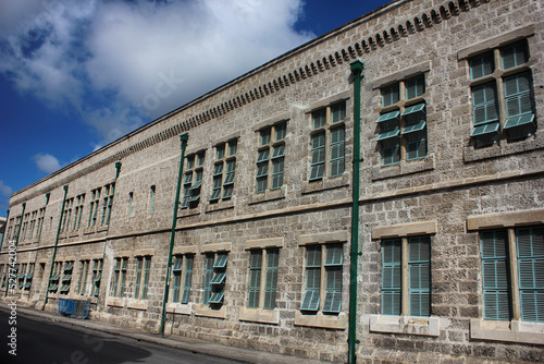 Bridgetown, Barbados. Barbados is a beautiful Catibbean country with unique British-Caribbean architecture. photo