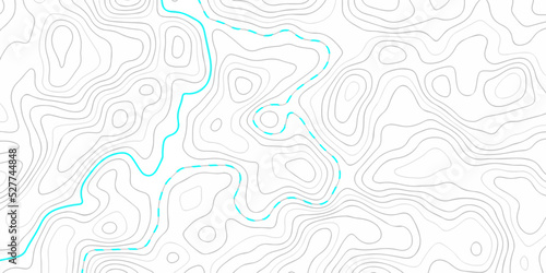 Abstract pattern and Topographic map background. Line topography map contour background, geographic grid. Abstract vector illustration.