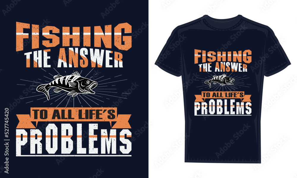 Colorful amazing best fishing knot t-shirt design template vector. Colorful amazing best fishing knot t-shirt design template vector.