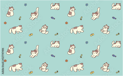 ねこ柄