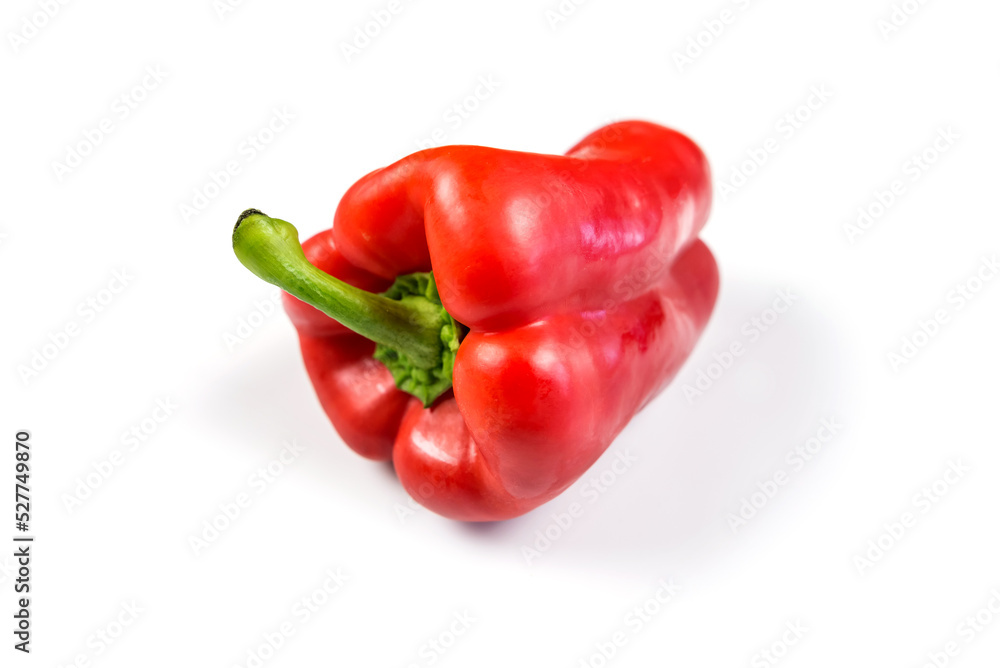bell pepper isolated on white bell pepper isolated on white