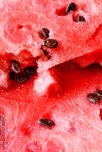 slice of red watermelon