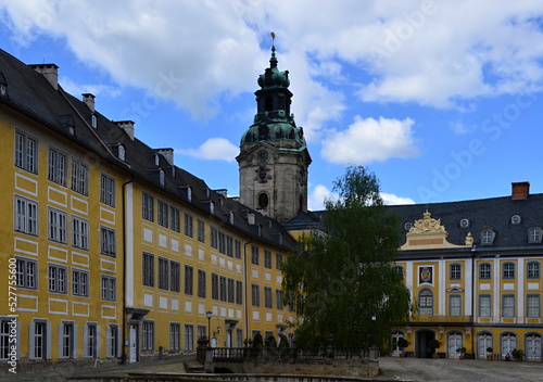 Historical Castle Heidecksburg in the Town Rudolstadt, Thuringia