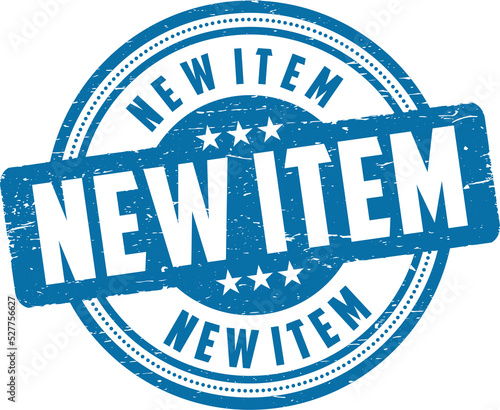 New item sign or stamp png illustration