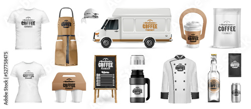 Coffee Shop Mockup Set