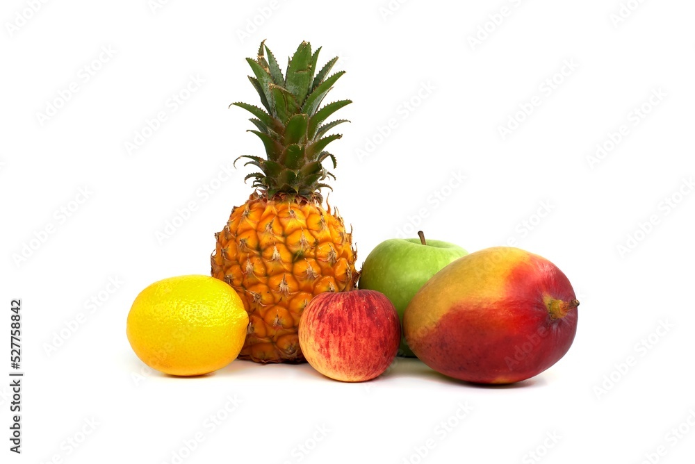 Assortment of fresh healthy fruits Assortment of fresh healthy fruits