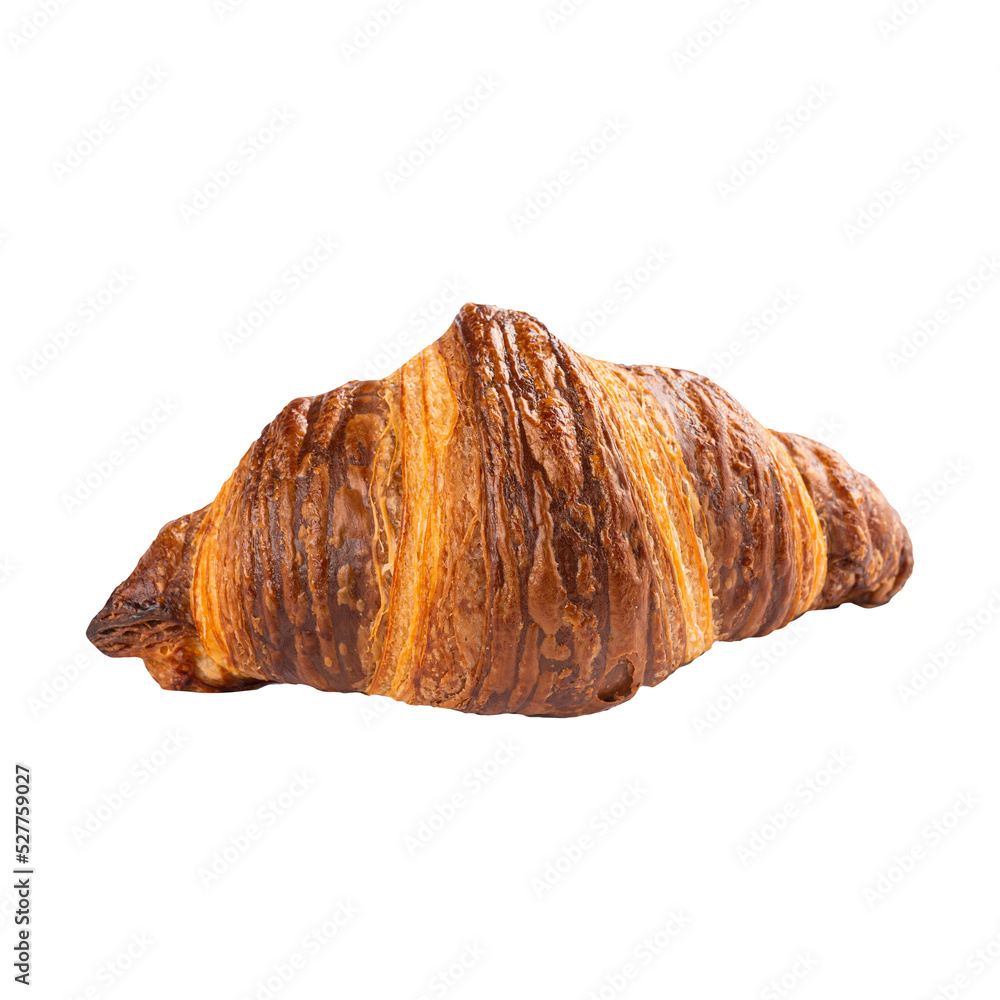 Brown croissant isolated png