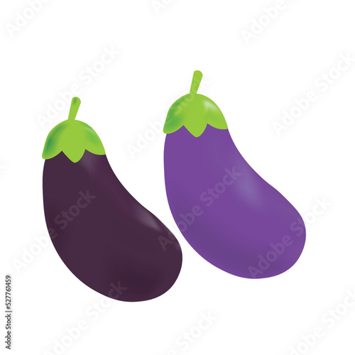 pair of eggplant