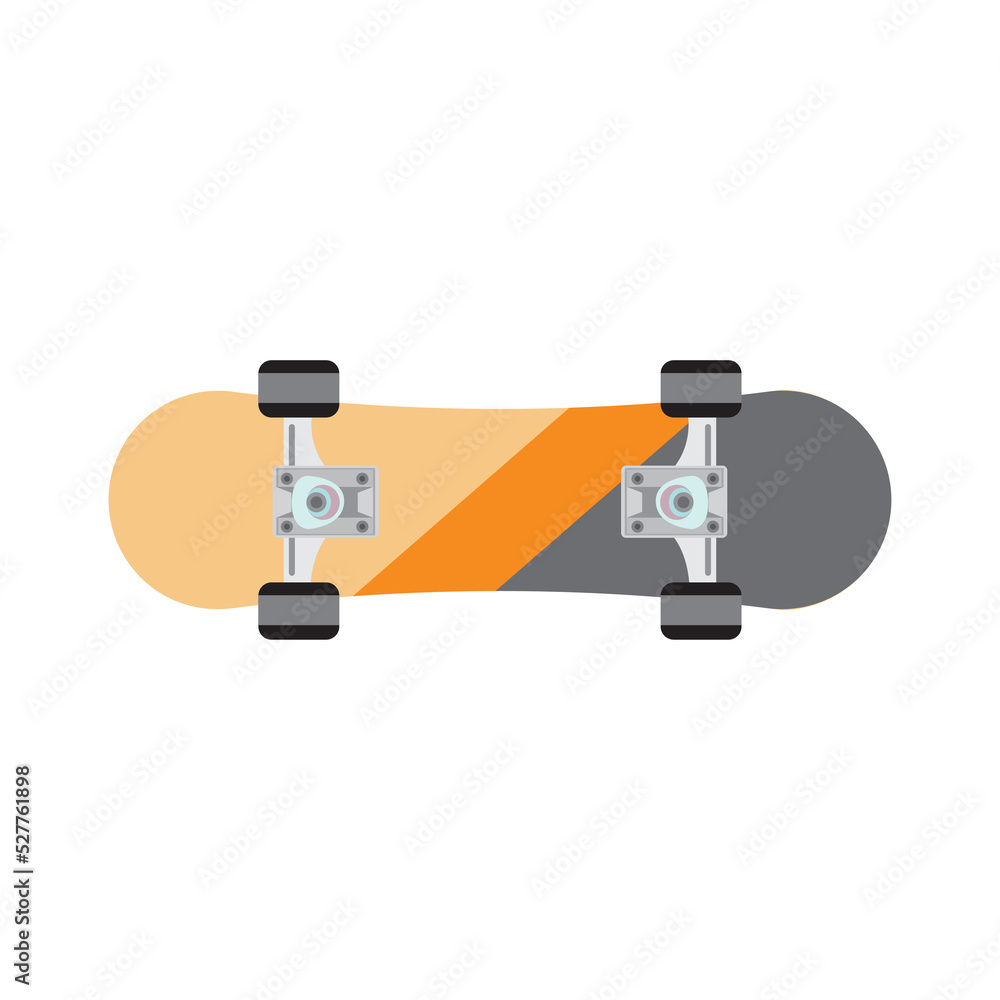 skateboard isolated on white background skateboard isolated on white background