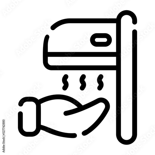 hand dryer icon
