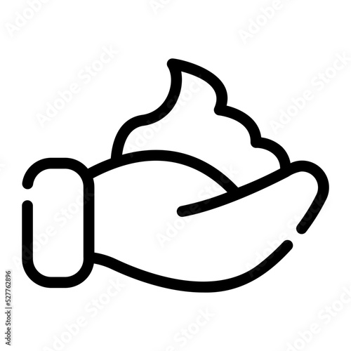 shaving foam icon
