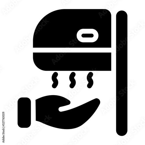 hand dryer icon