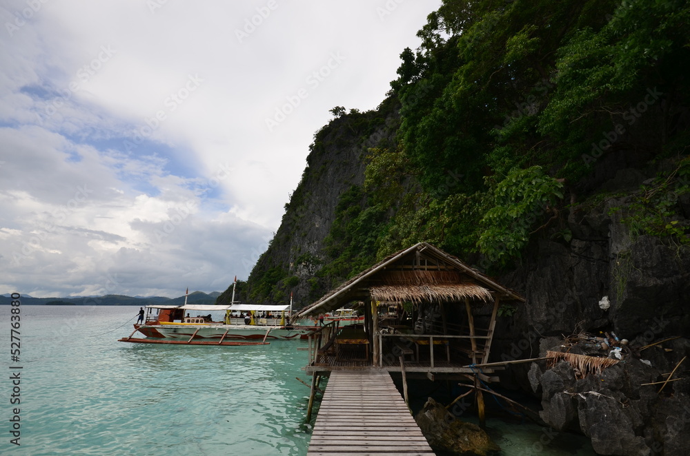 Kayangan lake at Colon city in Busuanga, Palawan Kayangan lake at Colon city in Busuanga, Palawan