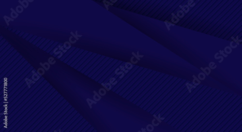 Striped blue gradient 3d background. Vector illustration for your business presentations.