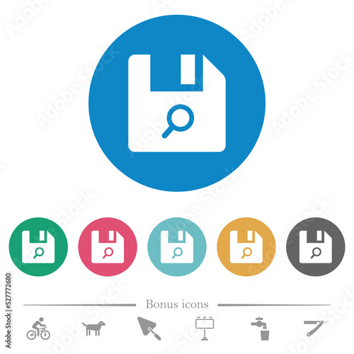 Find file flat round icons