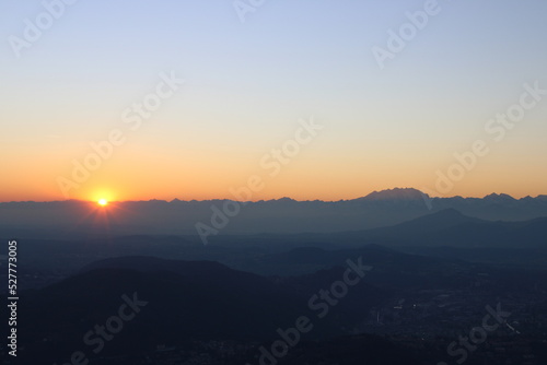Fototapeta Naklejka Na Ścianę i Meble -  tramonto Como