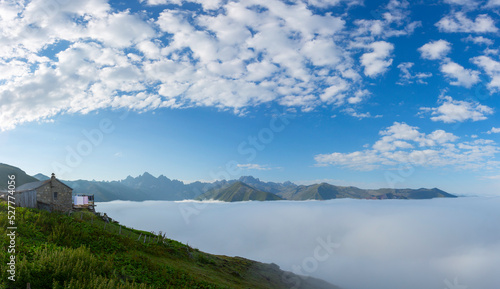 Above the Clouds Huser Plateau Camlihemsin Rize Turkey photo