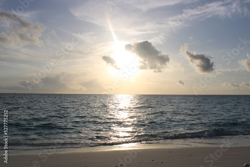 Tramonto alle Maldive