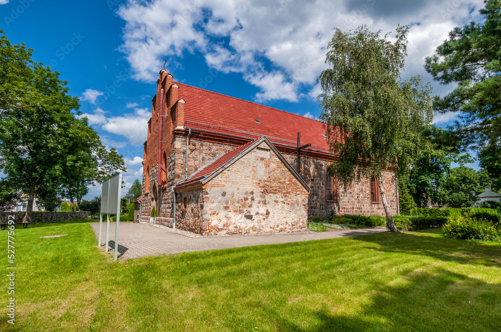 Church of Our Lady of the Queen, Dobra Szczecinska, West Pomeranian Voivodeship, Poland.