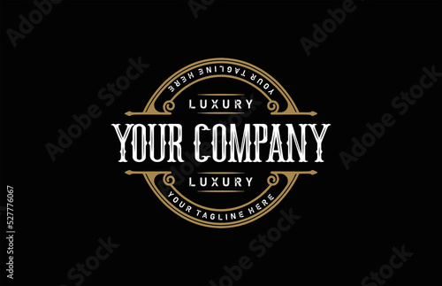 Vintage Logo Templates Tattoo Studio