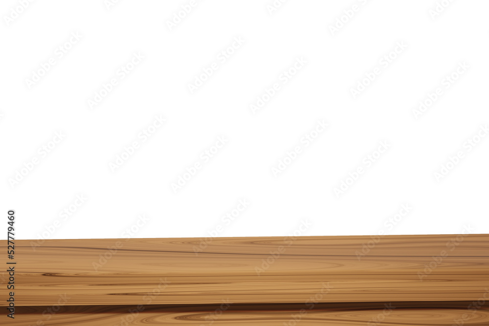 empty wooden table isolated on white background empty wooden table isolated on white background
