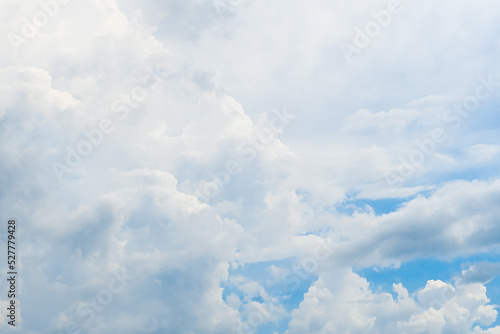 Fototapeta Naklejka Na Ścianę i Meble -  blue sky with big clouds