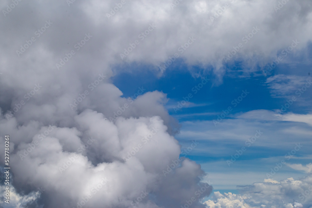 Blue sky and white cloud. Blue sky and white cloud.