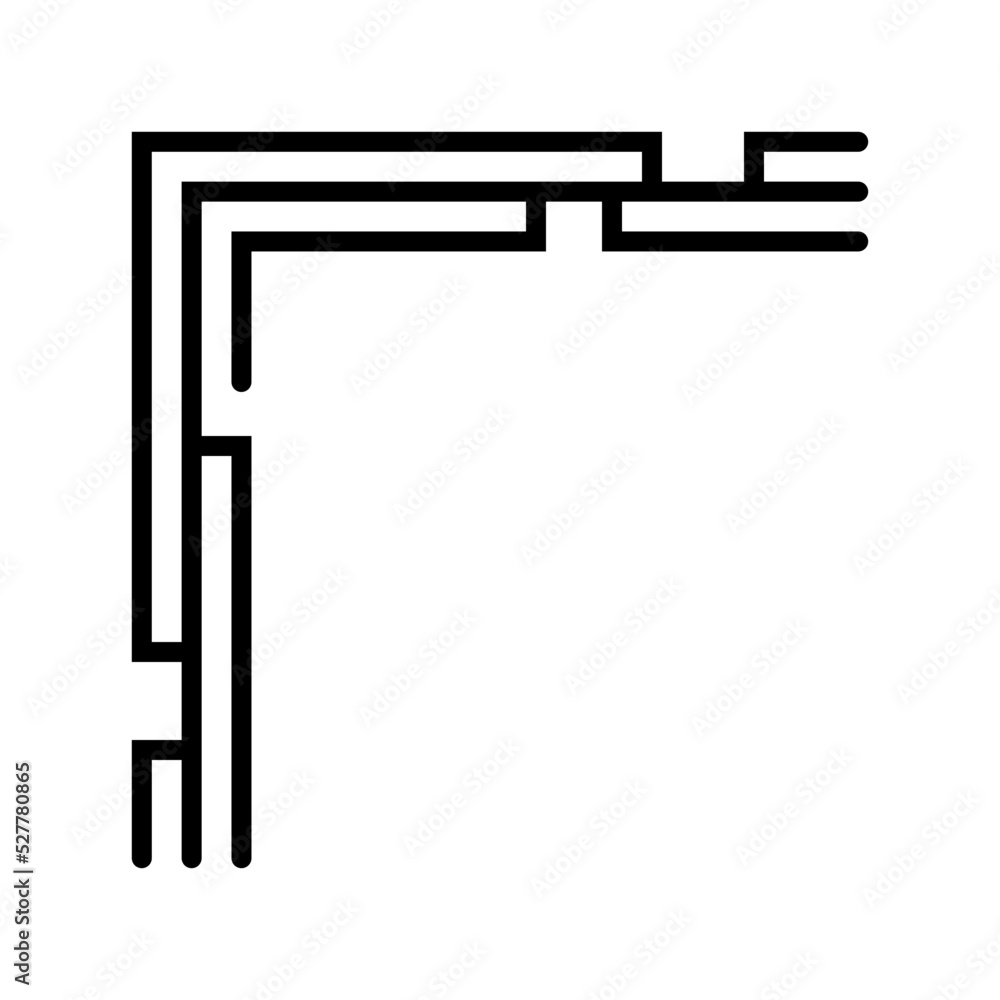 art line corner edge
art line corner edge