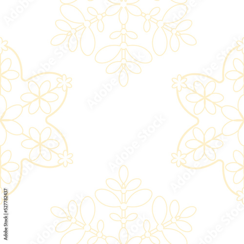 Christmas seamless pattern. Snowflakes design for  wrapping paper © Кseniia_designer