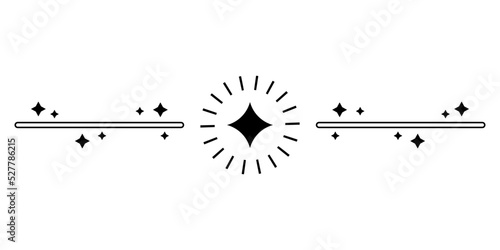 shining star divider

