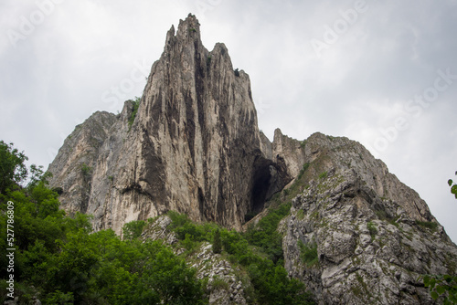Hiking in magic mountains of Transylvania, Romania