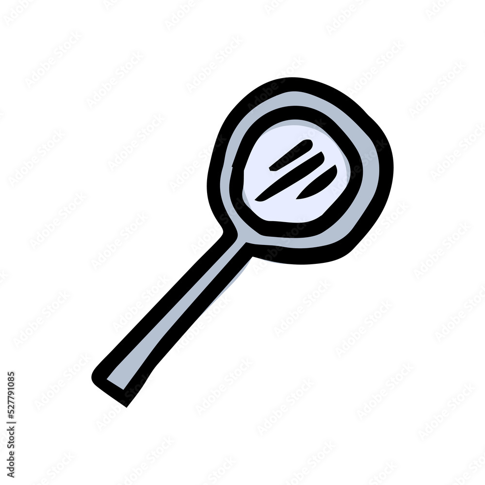 Search doodle icon vector. Magnifying glass symbol, loupe cartoon style Search doodle icon vector. Magnifying glass symbol, loupe cartoon style