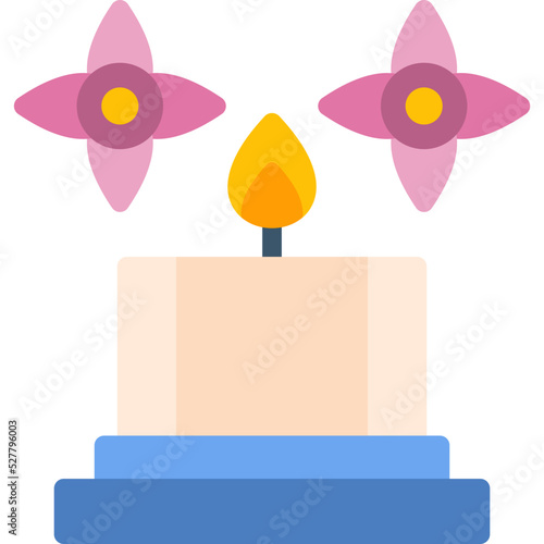 Spa Candle Icon