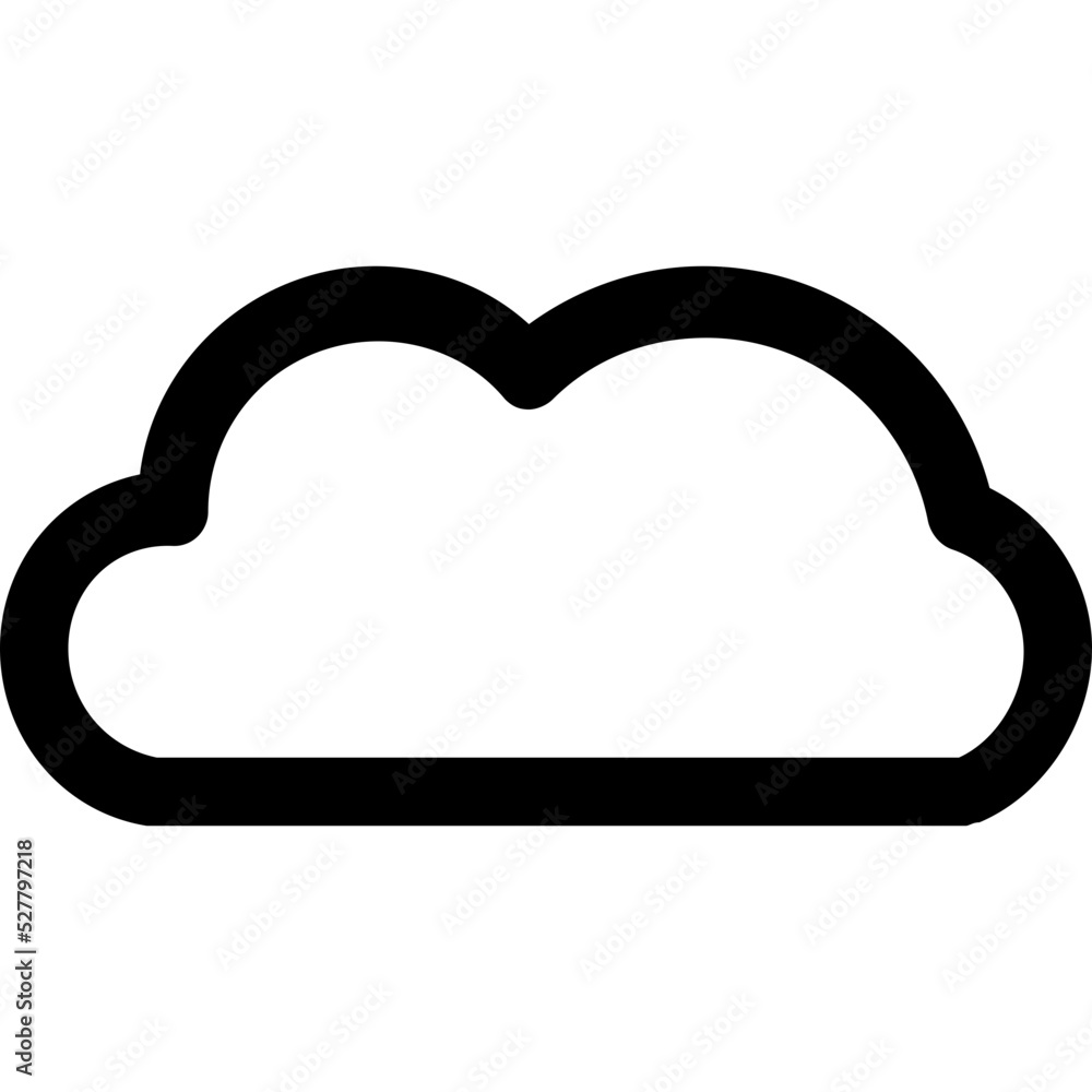 Cloud Vector Icon Cloud Vector Icon