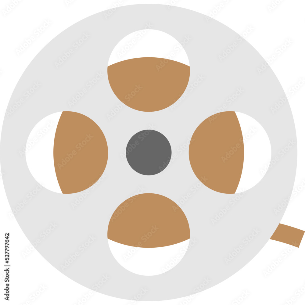 Reel Vector Icon Reel Vector Icon