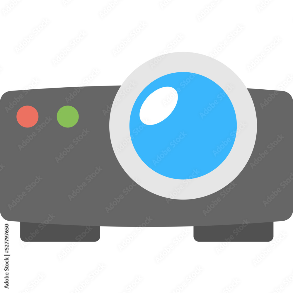 Projector Vector Icon Projector Vector Icon