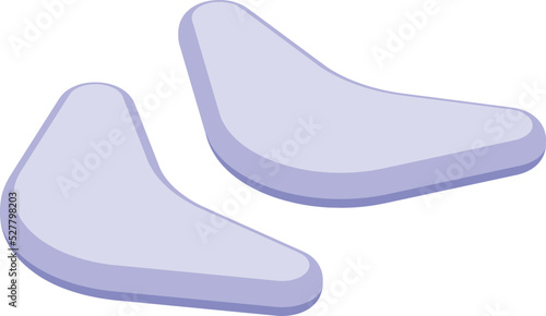 Eye patches icon isometric vector. Gel mask. Beauty skin
