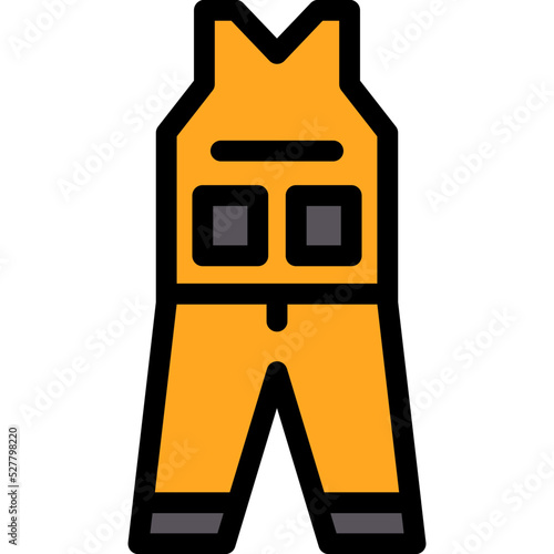 Coverall Clothes Icon