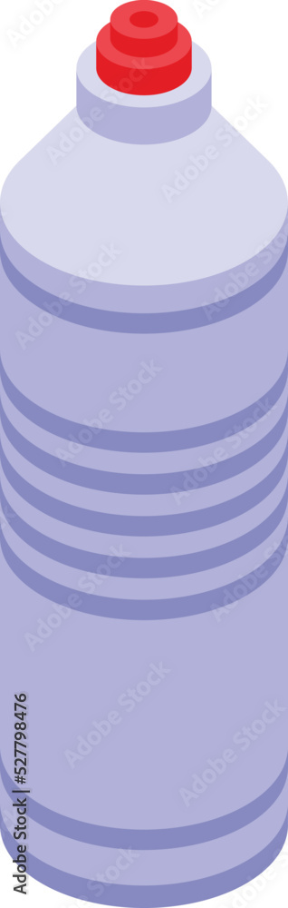 Soap bottle icon isometric vector. Detergent liquid. Cleaner wash Soap bottle icon isometric vector. Detergent liquid. Cleaner wash