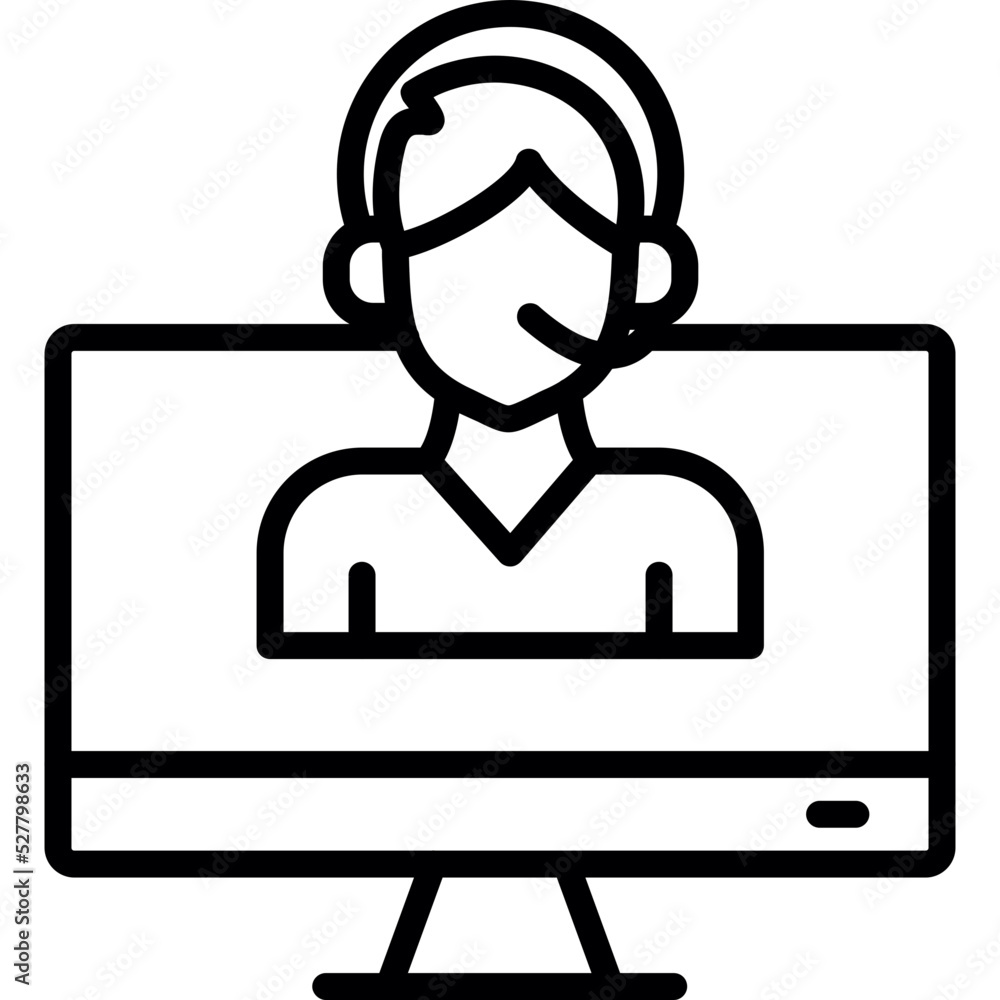 Online Service Icon Online Service Icon