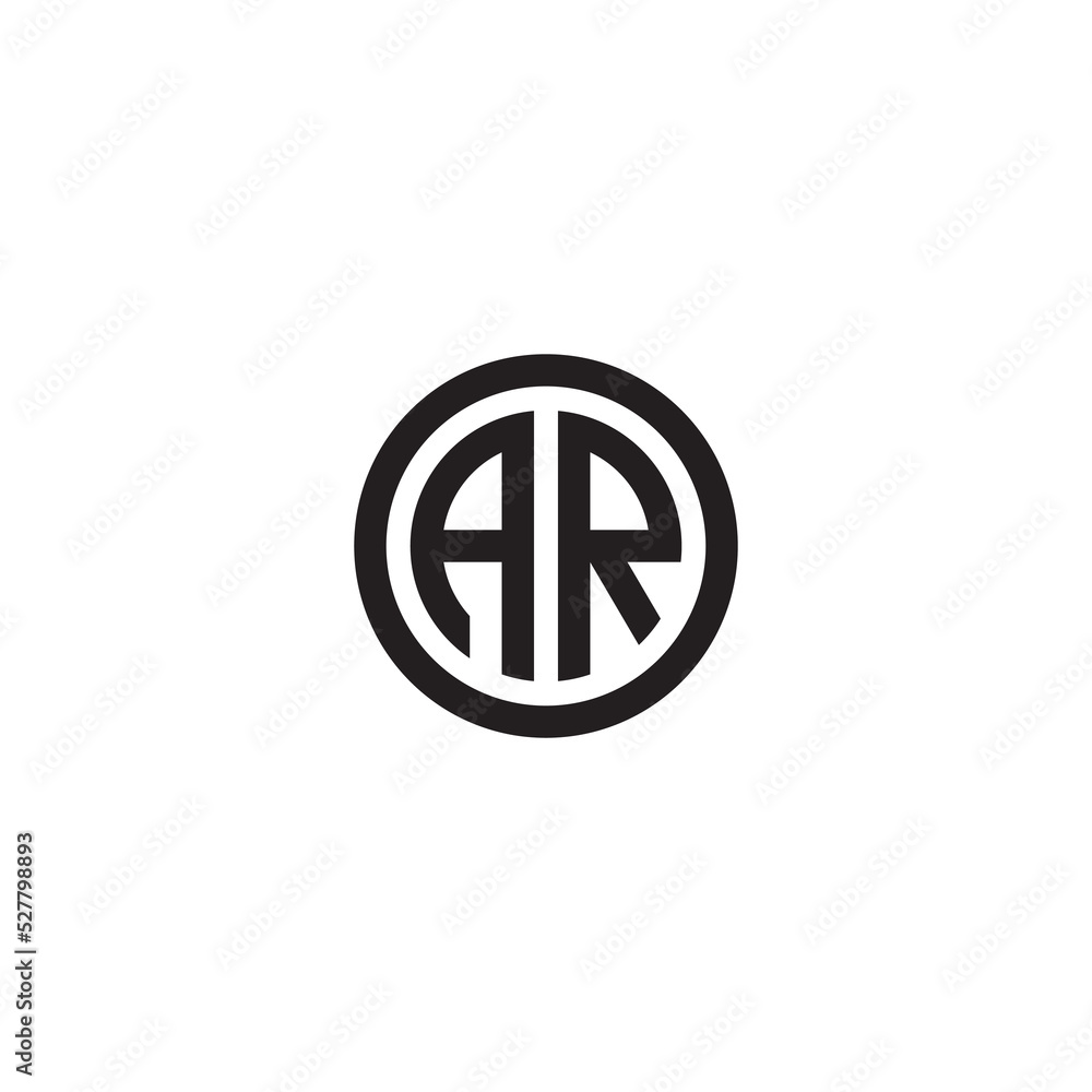 Letter AR logo or icon design Letter AR logo or icon design