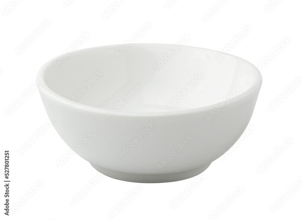 White bowl isolated on transparent png White bowl isolated on transparent png