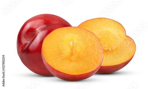 Photos Plum isolated on transparent png