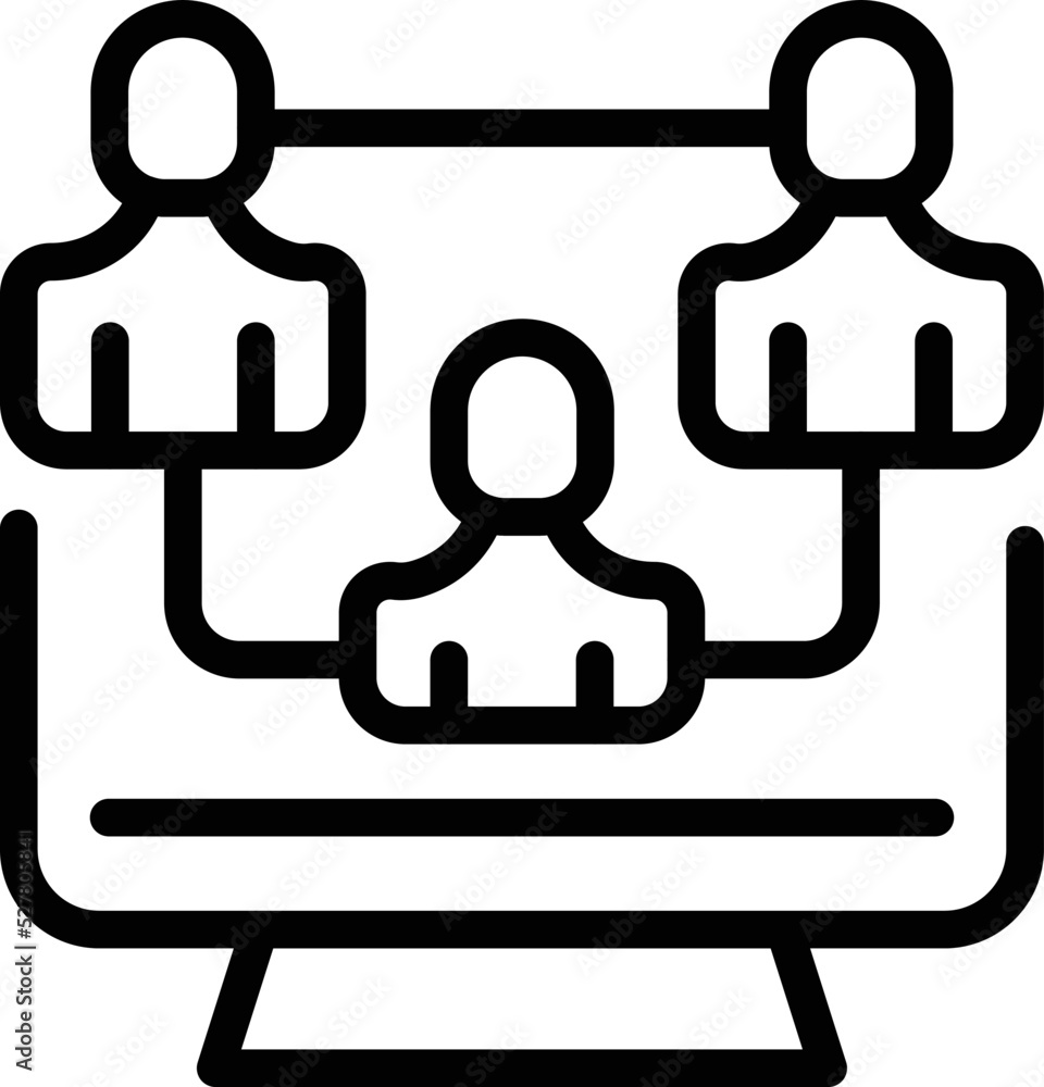 Finance group icon outline vector. Business startup. Creative strategy Finance group icon outline vector. Business startup. Creative strategy